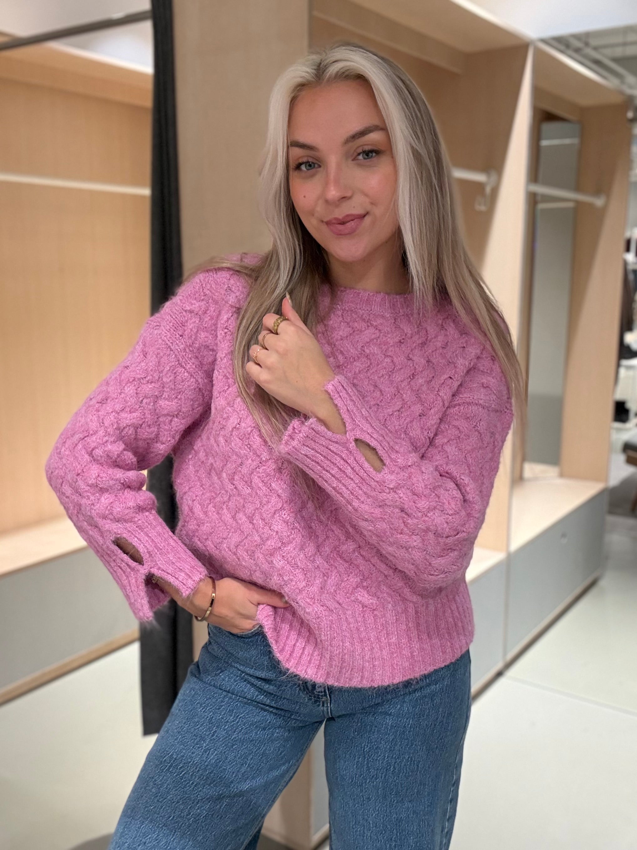 VISALIKA Pullover - Opera Mauve